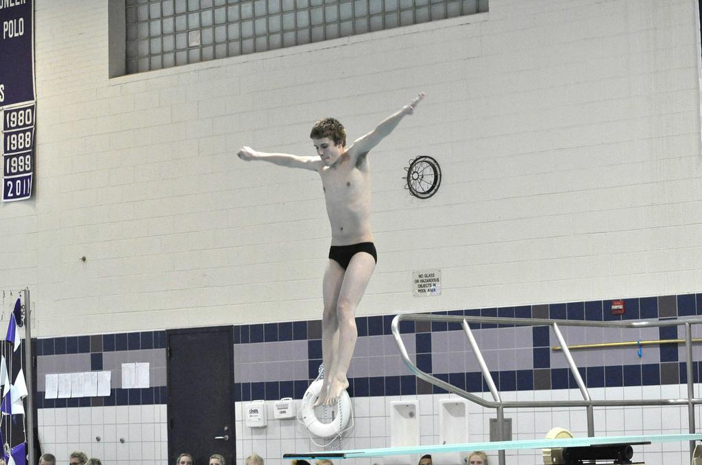 Pioneer Boys Swim and Dive meets Livonia Stevenson and Plymouth Salem